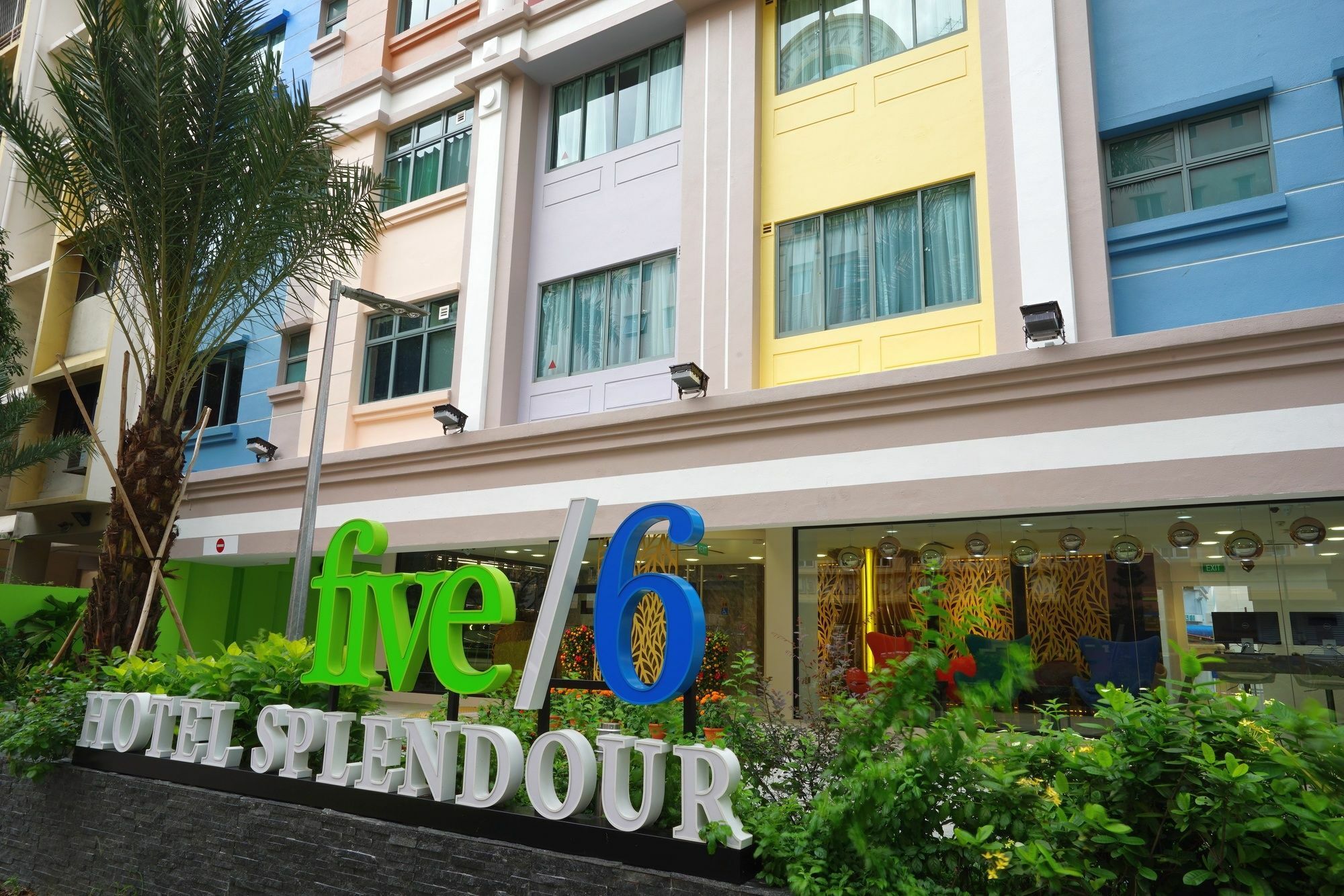 파이브6 호텔 스플렌더 싱가포르 외부 사진